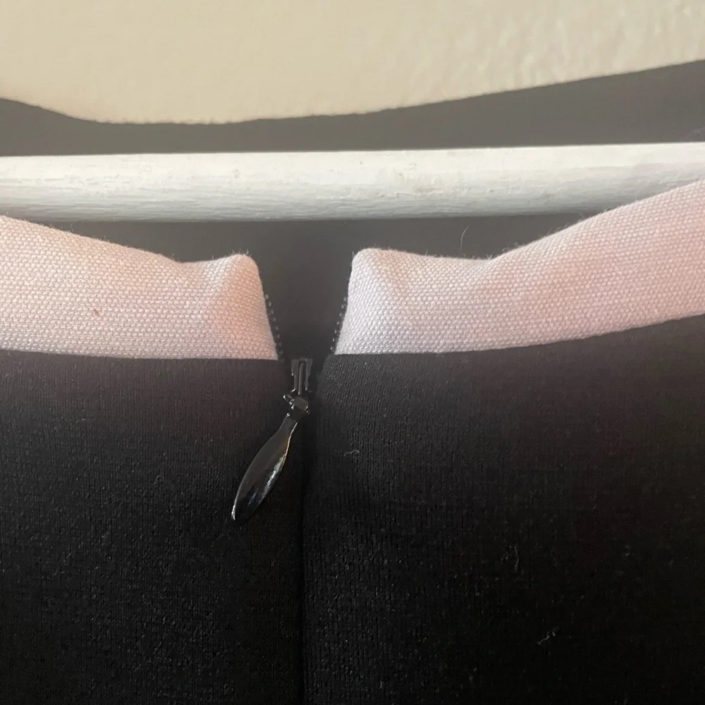 Tatyana vintage style,black and white   3 XL comfy dress - Picture 3 of 5